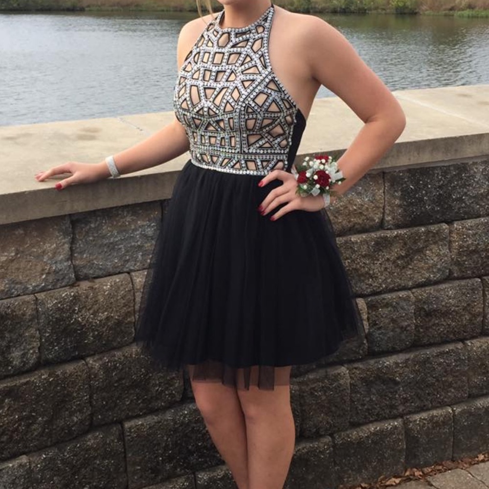 Black Homecoming dress